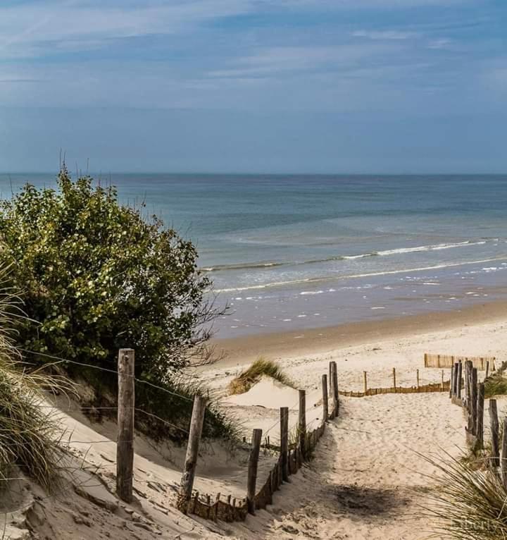 Opale Villa Appartement Dans Villa Architecte 200M De La Plage Merlimont Bagian luar foto